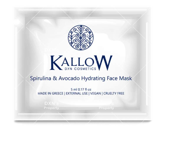 DXN KALLOW – SPIRULINA & AVOCADO HYDRATING FACE MASK
