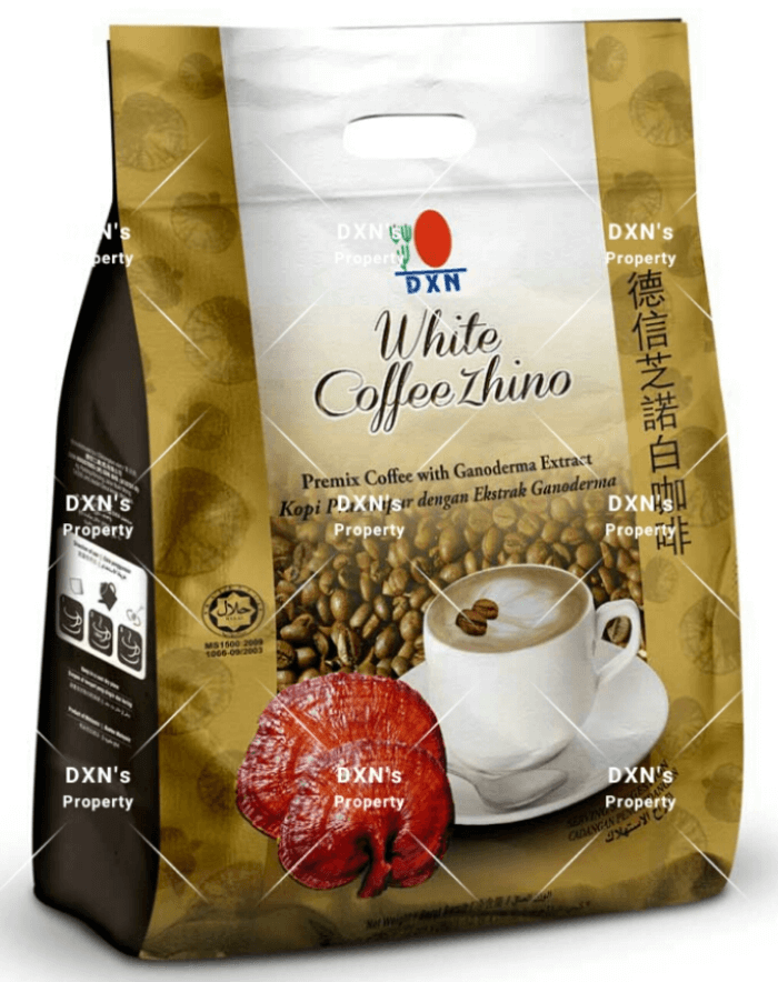 DXN White Coffee Zhino - Cappuccino con Ganoderma - DXN Top