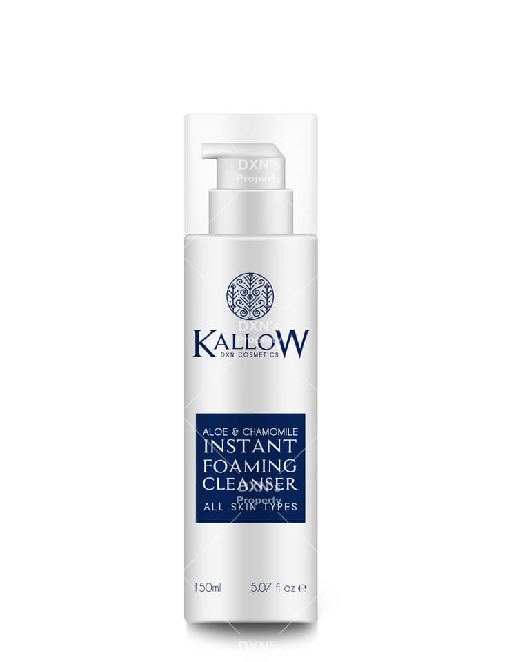 DXN KALLOW – ALOE & CHAMOMILE INSTANT FOAMING CLEANSER