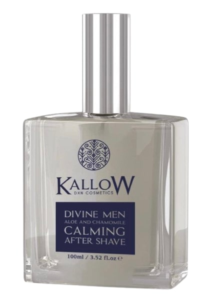 DXN Kallow Divine Men Dopobarba - Aloe Vera e Camomilla per Freschezza e Idratazione