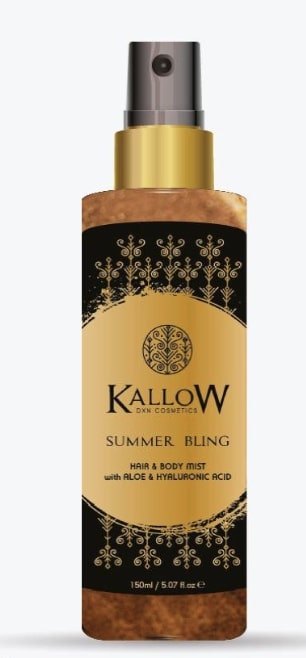 DXN Kallow Summer Bling Spray Capelli e Corpo - Aloe Vera e Acido Ialuronico