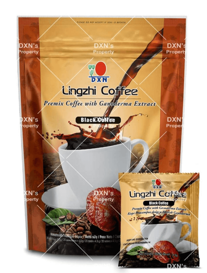 DXN Lingzhi Black Coffee - Caffè Nero con Ganoderma - DXN Top